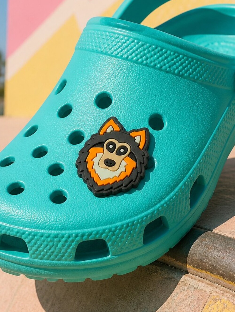 German Shepherd Croc Shoe Charm Dog Puppy K9 Pet Lover Working Dog Jibbitz Style